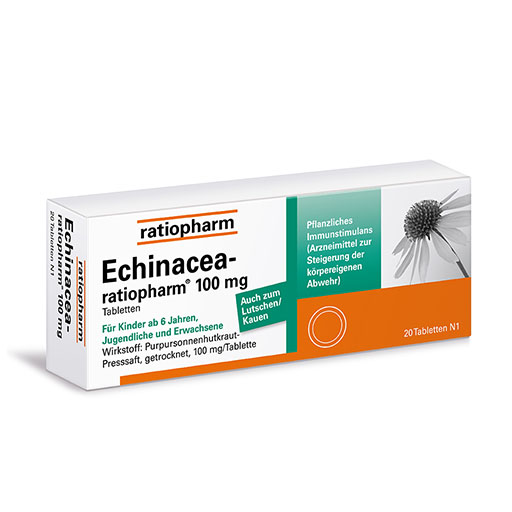 ECHINACEA-RATIOPHARM 100 mg Tabletten
