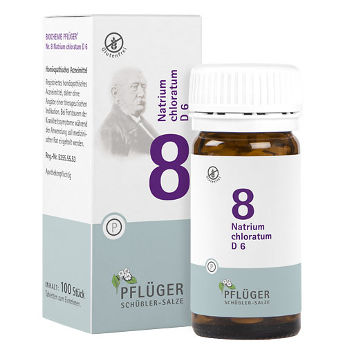 BIOCHEMIE Pfl&uuml;ger 8 Natrium chloratum D 6 Tabl.
