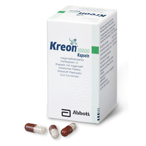 KREON 10.000 Hartkps.m.magensaftr.&uuml;berz.Pellets