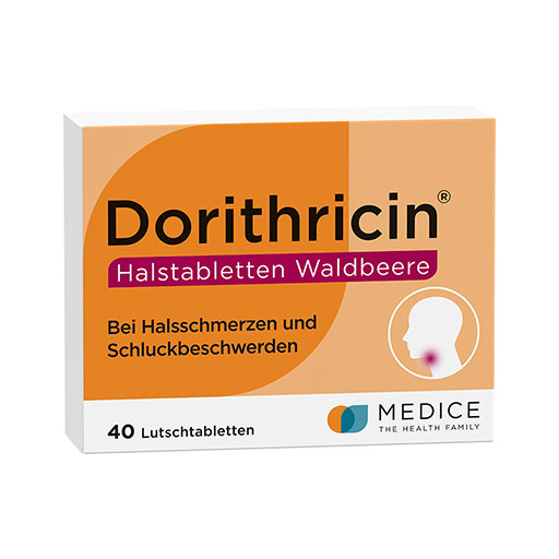 DORITHRICIN Halstabletten Waldbeere