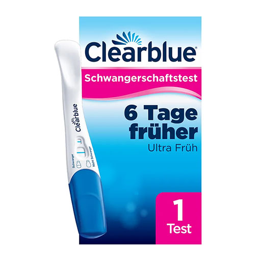CLEARBLUE Schwangerschaftstest fr&uuml;he Erkennung