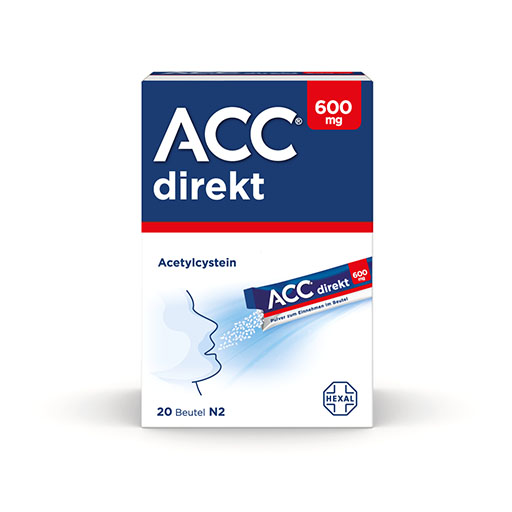 ACC direkt 600 mg Pulver zum Einnehmen im Beutel
