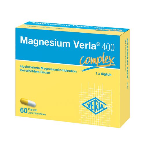 MAGNESIUM VERLA 400 Kapseln