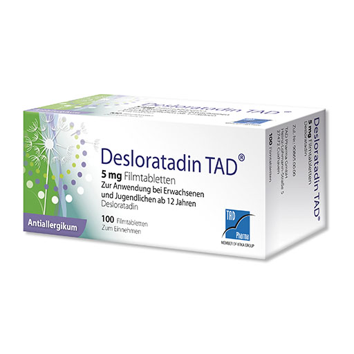 DESLORATADIN TAD 5 mg Filmtabletten
