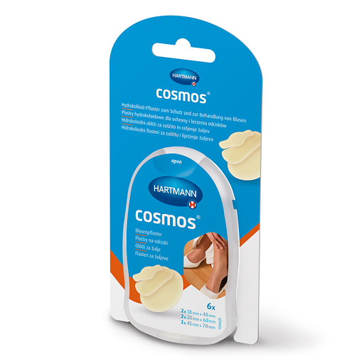 COSMOS Blasenpflaster Mix 3 Gr&ouml;&szlig;en