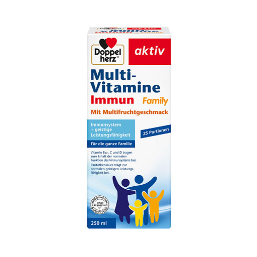 DOPPELHERZ Multi-Vitamine Immun Family fl&uuml;ssig