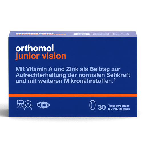 ORTHOMOL Junior vision Kautabletten